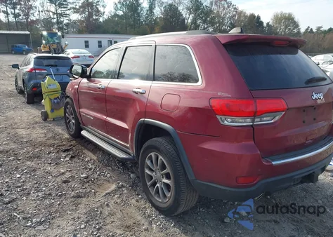 2014 Jeep Grand Cherokee Limited from USA, damaged, VIN 1C4RJEBG6EC227906